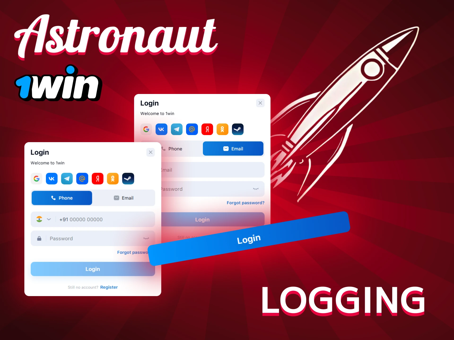 Logging Into the 1win Casino Site