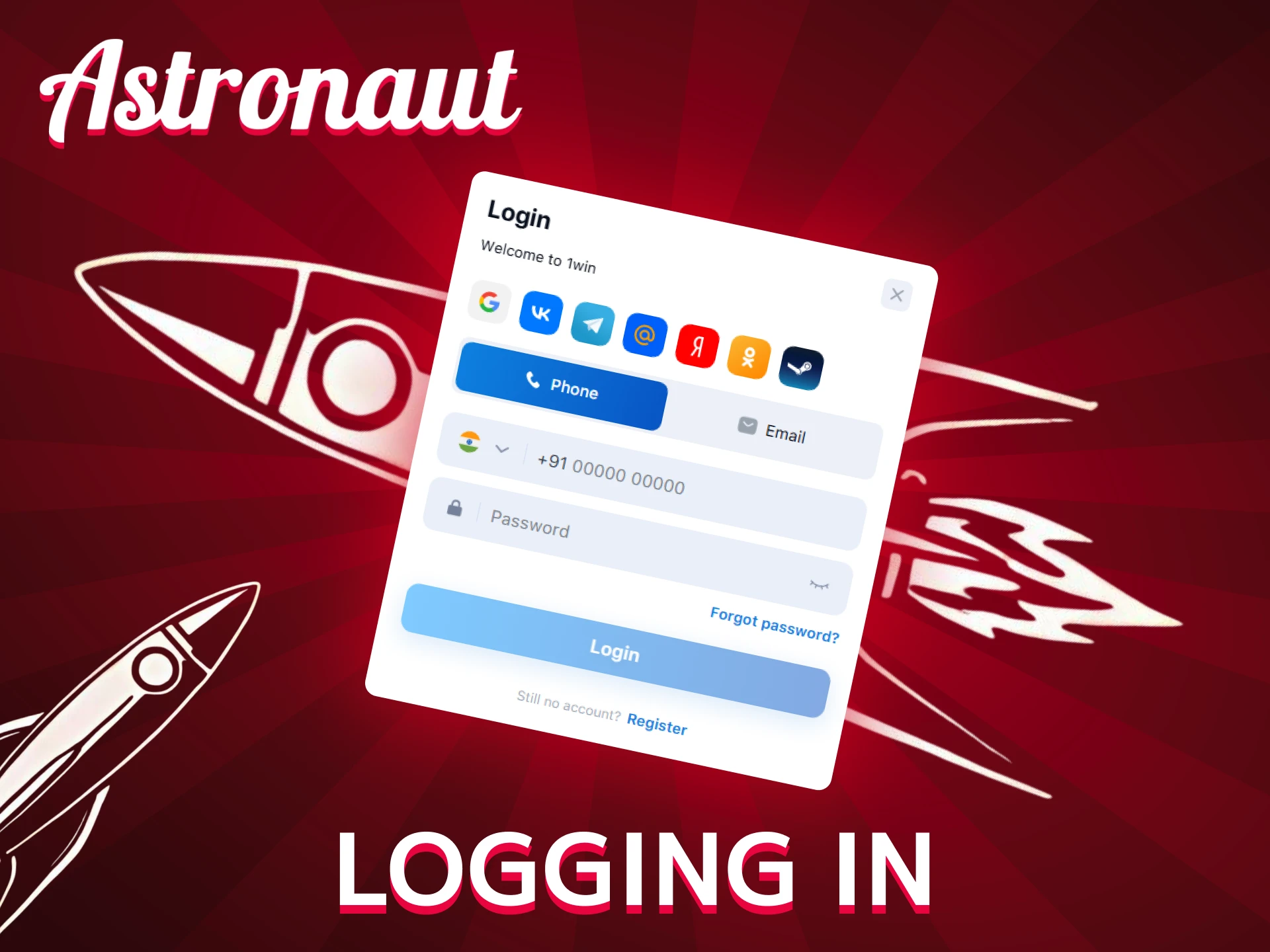 Logging In to Your Account